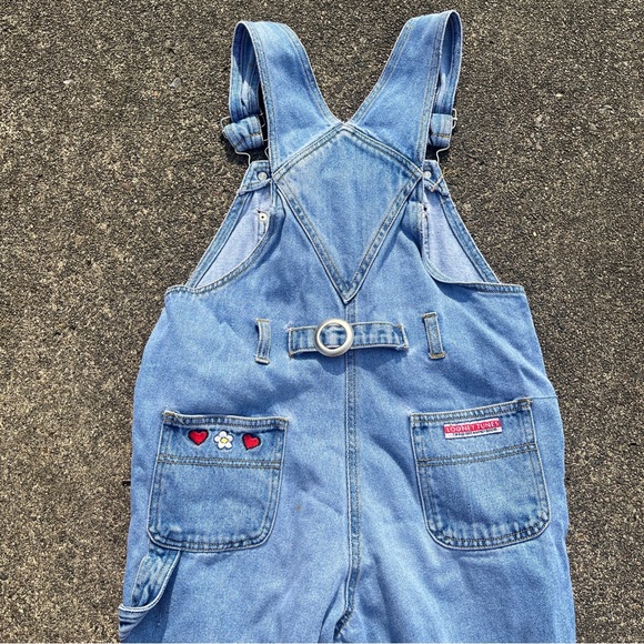 Vintage Looney Tunes Children’s denim overalls Size 7 1990s Kids unisex - Picture 9 of 9